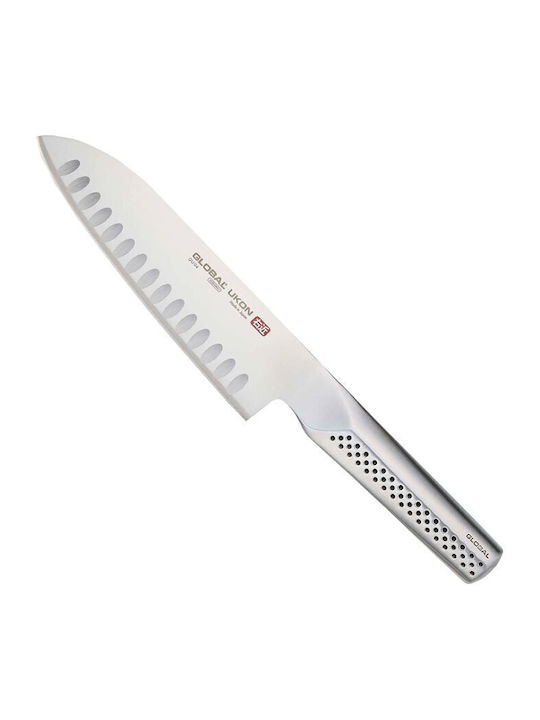 Global Μαχαίρι Santoku από Ανοξείδωτο Ατσάλι 18.5cm