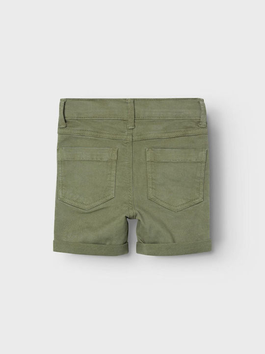 Kids' Shorts/Bermudas Denim Deep Lichen Green