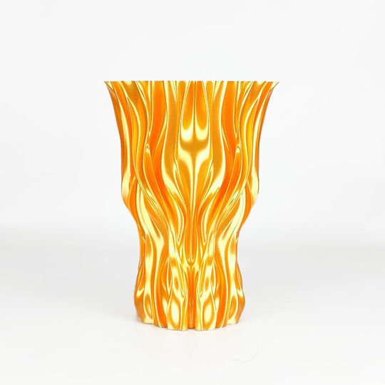 Azurefilm PLA 3D Drucker Filament 1.75mm Flammen-Orange 1kg 1 Stück (Spule)