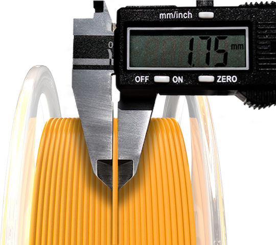 Azurefilm Filament Pentru Imprimante 3D PLA 1.75mm Portocaliu Neon 1kg 1 Bucată Bobină