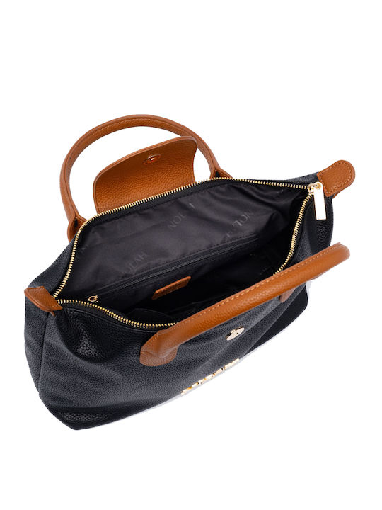 Capuccine Small Women's Bag Shoulder Black