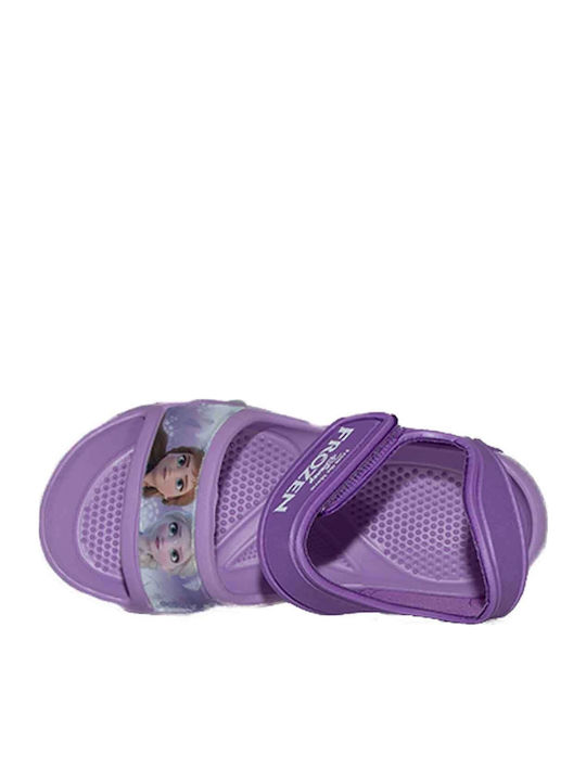 Frozen Children's Beach Shoes Purple