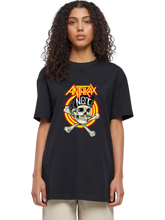 T-shirt Anthrax Art2 Rock Avenue Black T-shirt Anthrax Art2 Rock Avenue Black