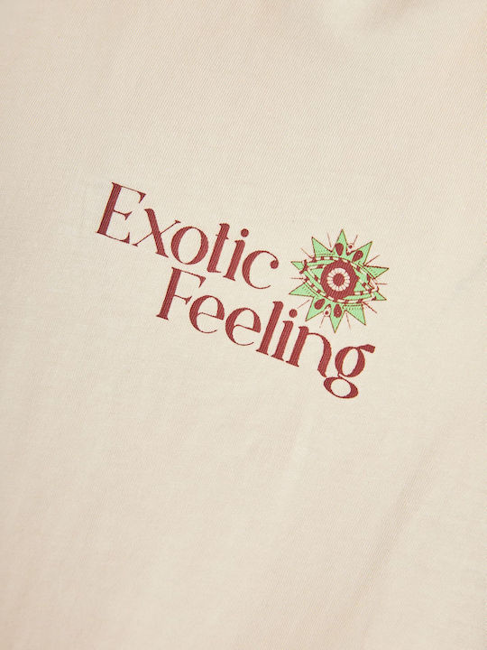 Γυναικείο T-shirt Μπεζ