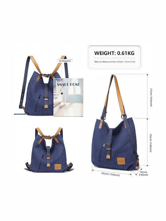 Women's Bag Backpack Navy Blue