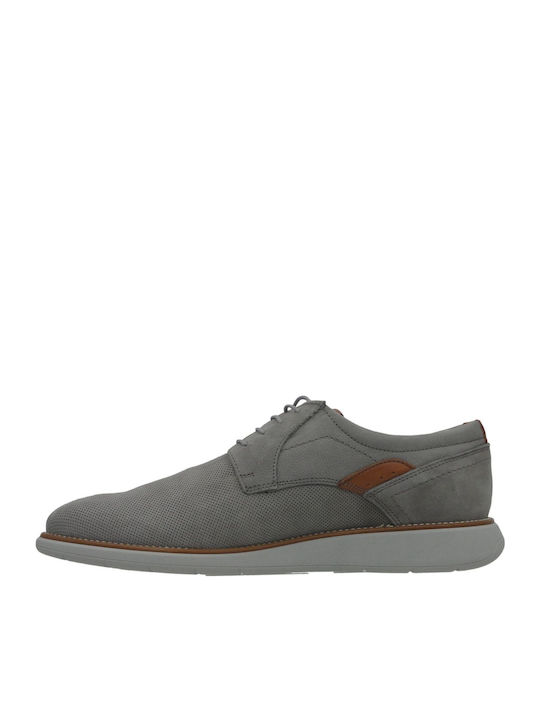 Leder Herren Freizeitschuhe Gray
