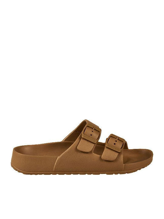 Slides σε Καφέ Χρώμα