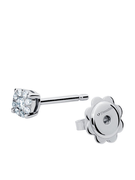 57emozioni Cercei din White Gold cu Diamant