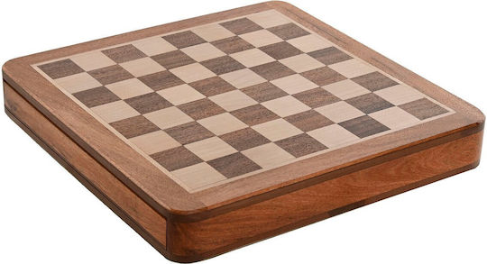 Home Esprit Magnetisch Schach aus Holz 25.5x25.5cm
