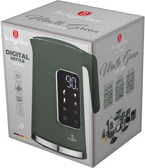 Berlinger Haus Βραστήρας 1.7lt 2200W Πράσινος