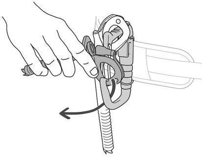 Petzl Caritool Evo Plastic Carabiner Black P043ab00