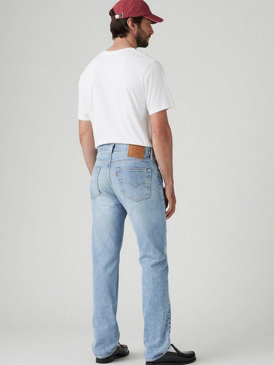 Original Fit Men's Jeans with Regular Straight Fit Med Indigo