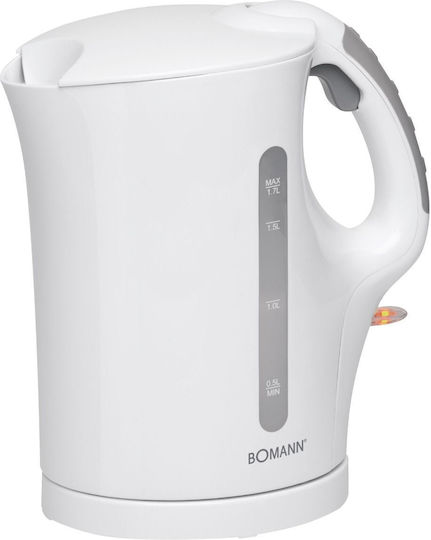 Bomann Fierbător 1.7lt 2200W Alb
