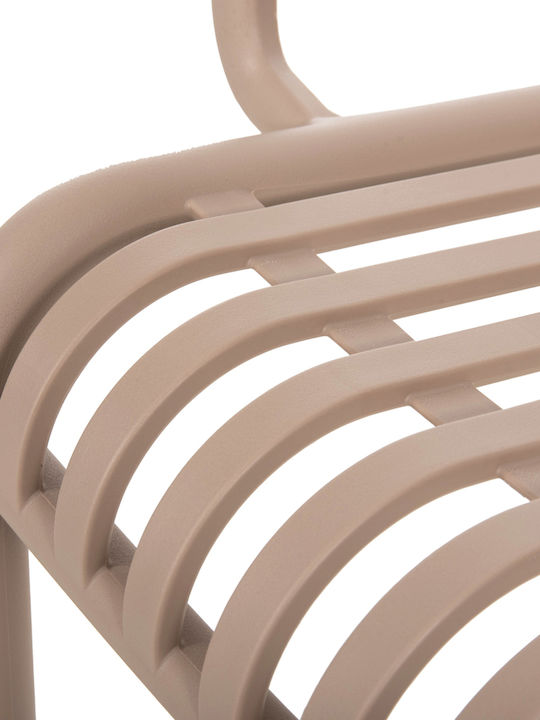 Gartenstühle Polypropylen Convee Cappuccino 55x52x79cm