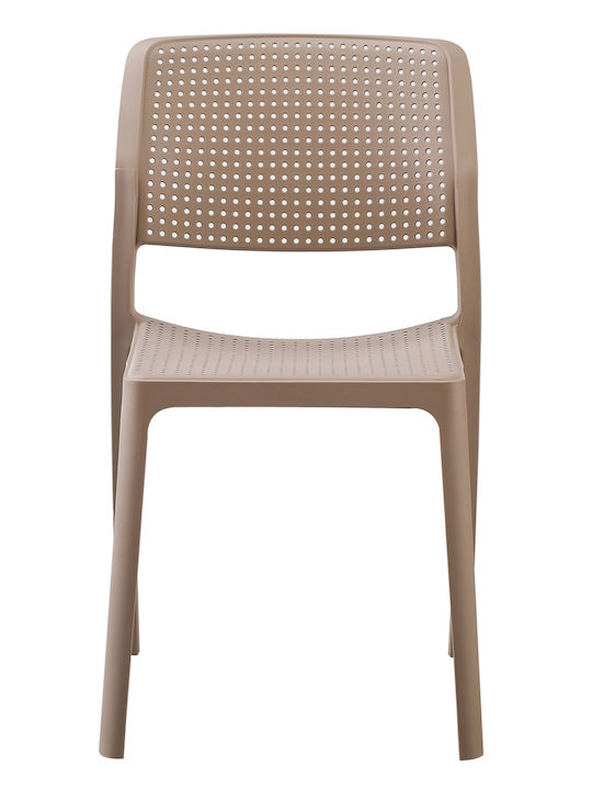 Catering-Stuhl Polypropylen Comfee Cappuccino 41x57x82εκ.