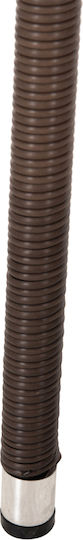 Καρέκλα Εξωτερικού Χώρου Rattan Morner Καφέ 55x58x87εκ.