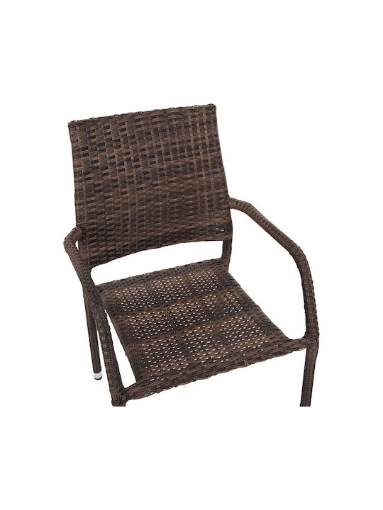 Scaun De Exterior Rattan Morner Maro 55x58x87cm