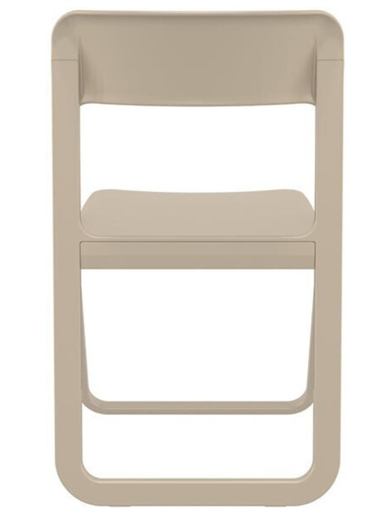 Outdoor-Stuhl Polypropylen Dream Dove Grey 48x52x82εκ.