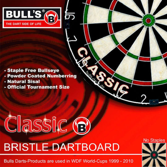 Bull's Bristle Dart Board Target