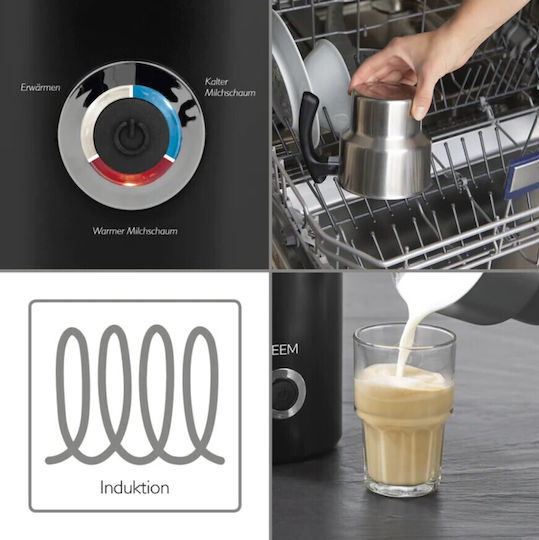 Beem Device for Hot & Cold Milk Froth with Non-stick Coating 500ml