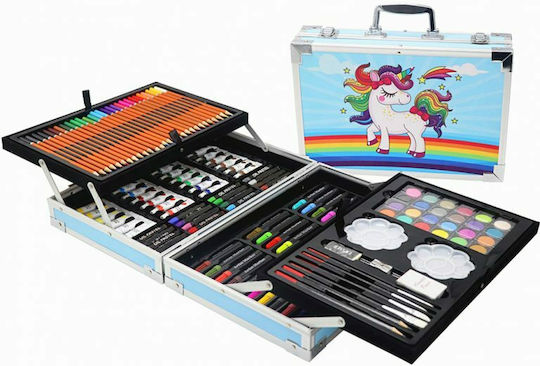 Unicorn Painting Set in Case 34x23cm 145pcs