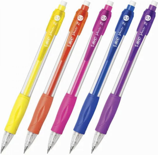 BIC Velocity Механичен Молив Пластмасово 0.5мм с Гума 1бр Лилав