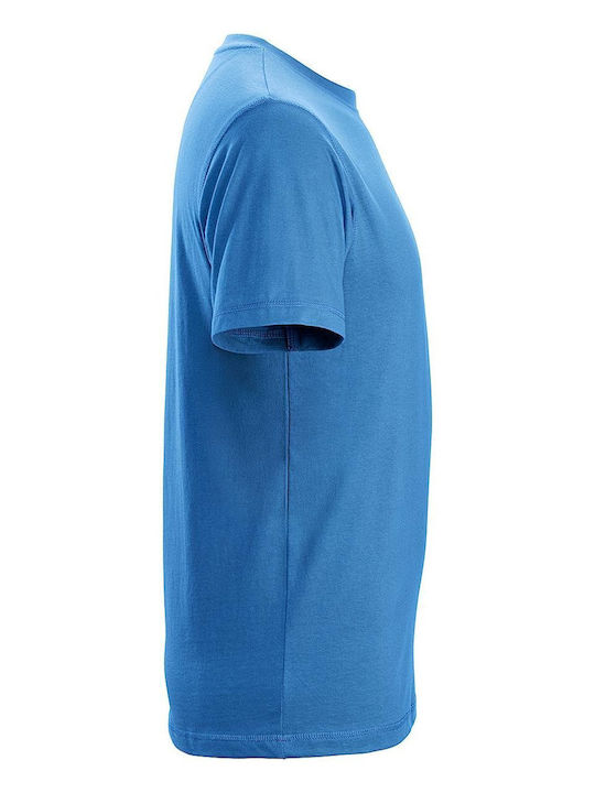 Snickers Workwear T-Shirt Εργασίας Μπλε Ocean Blue 1700