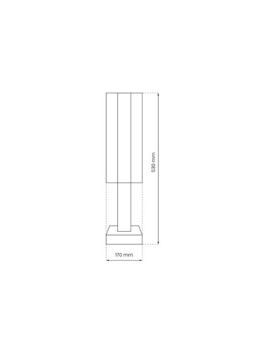 Eko Light Διακοσμητικό Φωτιστικό LED Φυσικό Λευκό 4000K
