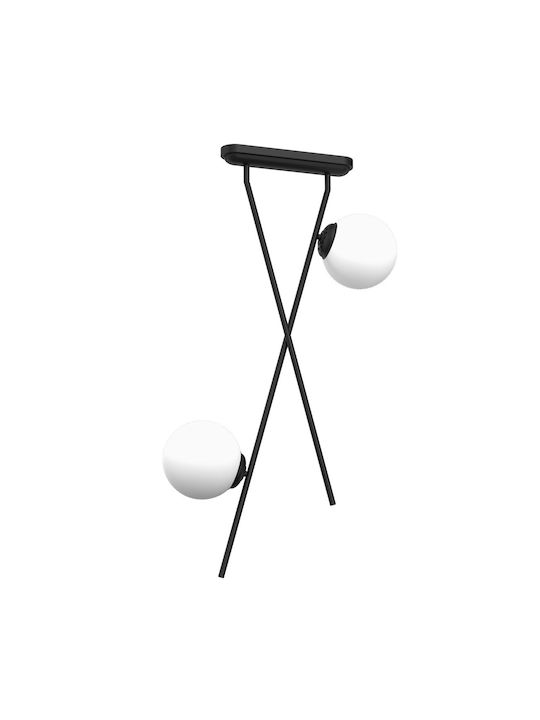 Eko Light Lustră Negru cu Dulie E14, E.14