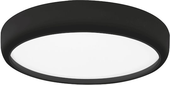 Eko Light Plafonieră de Tavan Neagră cu LED Integrat