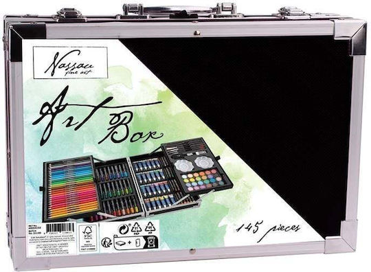 Nassau Fine Art Painting Set in Case 34x23cm 145pcs