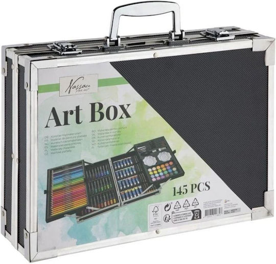 Nassau Fine Art Painting Set in Case 34x23cm 145pcs