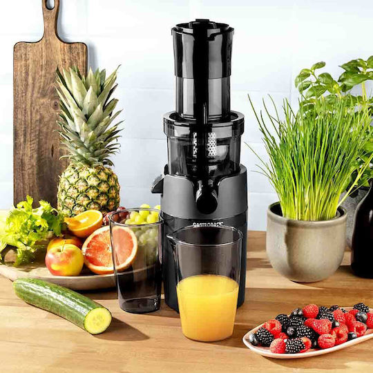 Gastroback Storcător de fructe Presare lentă 200W Negru