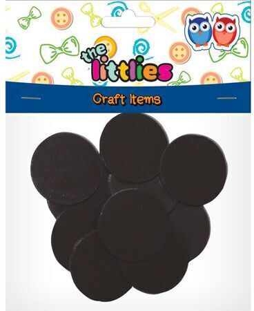 Luna Set Magneti clasic cu autocolant 25x25mm 10buc