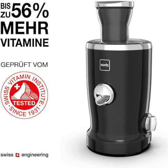 Novis VitaJuicer Αποχυμωτής 240W Μαύρος
