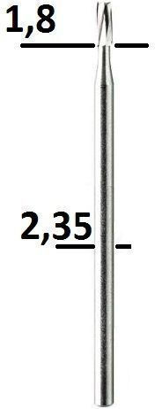 PG Router Carbură pentru Metal \ Lemn \ Plastic 1.8mm