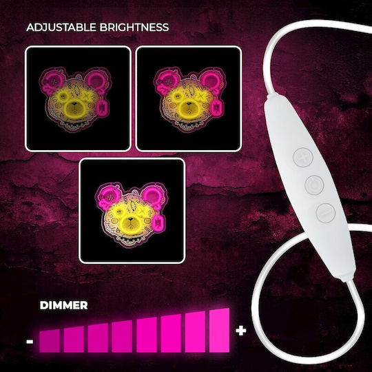 Forever Light Neon Διακοσμητικό Φωτιστικό LED 32.5εκ.
