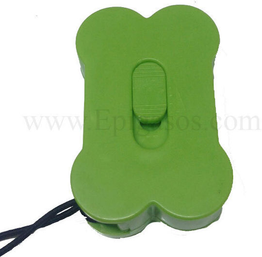 Kerbl Clicker Εκπαίδευσης Σκύλου σε Σχήμα Κόκκαλου Πράσινο