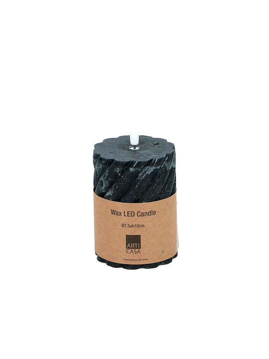 Atmosphera Decorative Lighting Articasa LED Warm White Wax Polish 7x7x10cm