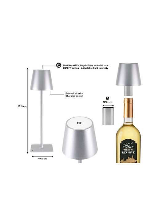 Beper Decorative Lamp Silver