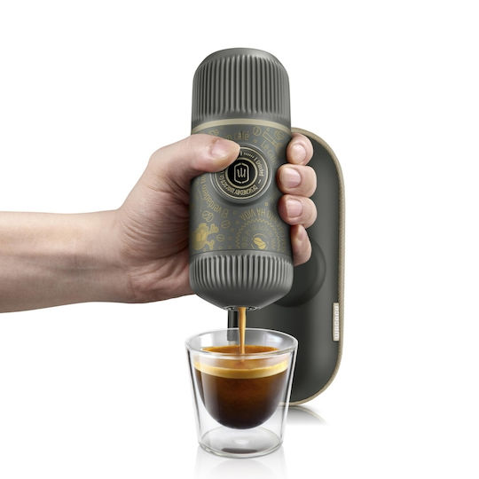 Wacaco Nanopresso Dark Souls Edition Electric Portable Espresso Machine 18bar with 8g Coffee Container