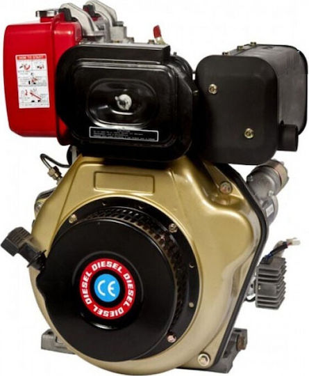 Nova 2V910 Diesel Engine 21hp Air-cooled two-cylinder Maximum Revolutions 3000rpm with Cone and Starter