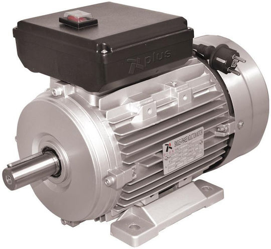 Plus Single-Phase Electric Motor 1hp Maximum RPM 2800rpm with Wedge 220V
