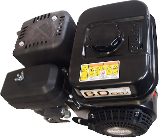 Subaru Robin EX17DU Benzinmotor 4 Schlaganfall 169cc 6hp Horizontalachse mit Keil und Anlasser