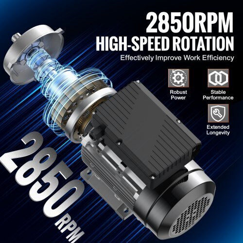 Single-phase Electric Motor 0.75 Kw 1400 Rpm Frame B34 5.15 A 220 V/50 Hz