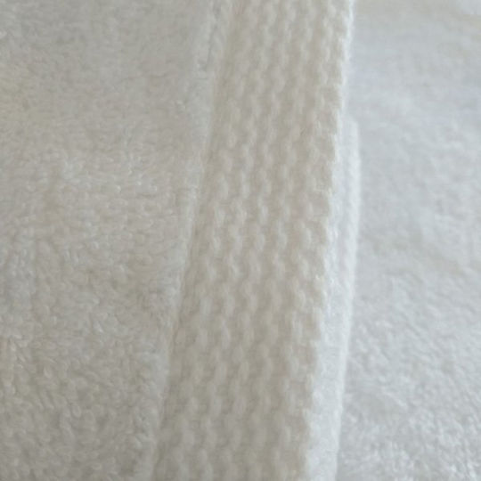 Lino Home Кърпа за Лице в Хотел 100x50 см. Бяла Тегло 600gsm