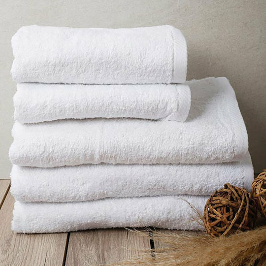 Sunshine Hotel Bathroom Towel 140x70 cm 550gsm White