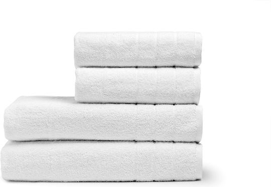 Beauty Home Crystal Hotel Towels Face 95x50cm White Weight 600gsm