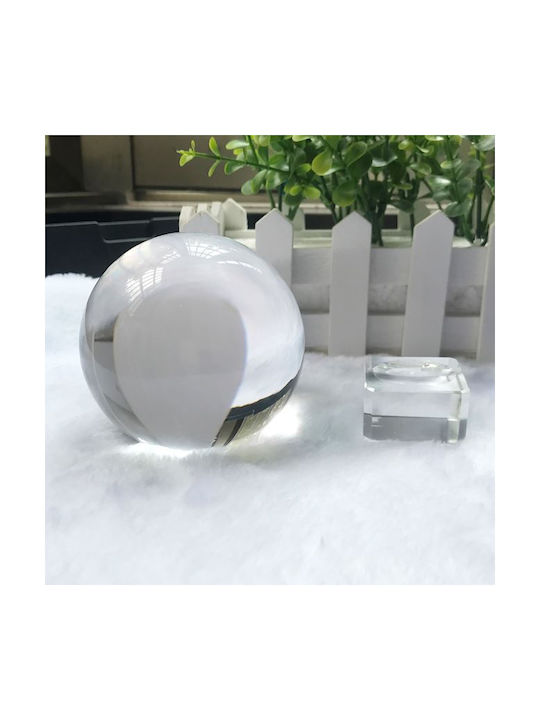 Artekko Office Decor Accessory Made of Glass 10x10x11.4cm in Transparent Colour