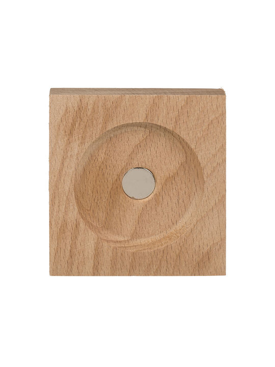 ArteLibre Office Hourglass Decoration from Glass 16cm in Beige color